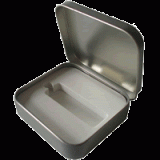 Aluminium presentation tin